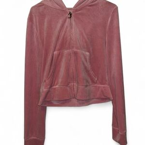 Juicy Couture Blush Velour Hoodie